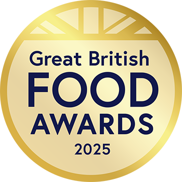 Gold Award Badge for The Great British Food Awards